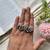 Oxidized Silver Ghungroo Bell Ring: Adjustable Boho Indian Jewelry