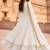 White embroidered vichitra silk fully stitched lehenga set with dupatta