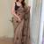 Floral Sequinned Art Silk Saree
