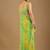 Multicolor Leheriya Beads and Stones work Chiffon Saree with blouse