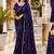 Bandhani Embroidered Satin Saree with blouse