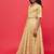 Mustard printed ready to wear lehenega choli for girls