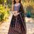 Yellow printed ready to wear lehenega choli with dupatta for girls