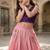 Rose embellished ready to wear lehenega choli with dupatta for girls