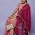 Mauve printed foil print ready to wear lehenega choli with dupatta for girls