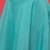Sea green silk blend ready to wear lehenega choli with dupatta for girls
