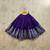 Lavender embroidered beads and stones ready to wear lehenega choli with dupatta for girls