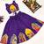 Violet printed ready to wear lehenega choli for girls