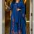 Women's Beautiful Thread Work Roman Silk Fabric Straight Kurta Pant and Dupatta Set