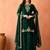 Women's Gorgeous Embroidery Work Vichitra Fabric Straight Kurta Sharara and Dupatta Set