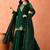 Women's Gorgeous Embroidery Work Vichitra Fabric Straight Kurta Sharara and Dupatta Set