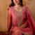 Women's Gorgeous Embroidery Work Crunchy Fabric Straight Kurta Palazzo and Dupatta Set