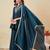 Rama party wear embroidery vichitra silk blend kurta with plazzo and dupatta