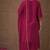 Rani party wear embroidery chanderi kurta with pant and dupatta
