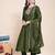 Mehendi party wear embroidery vichitra silk blend kurta with pant and dupatta