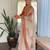 Rust party wear embroidery silk blend kurta with pant and dupatta