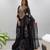 Black Rayon Readymade Navratri Lehenga Choli with Embroidery & Miroor Work