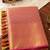 Orange silk blend kanchipuram silk woven saree