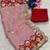 Maroon silk blend lehriya printed saree