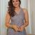 Grey floral printed pure cotton sleeveless v-neck kurta farshi salwar set for women