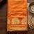 mustard silk blend zari woven saree