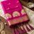 magenta silk blend zari woven saree
