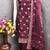  embroidered jimmy choo silk unstitched dress material with scalloped dupatta