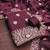  embroidered jimmy choo silk unstitched dress material with scalloped dupatta