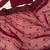 Wine georgette sequins work embroidered saree
