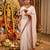white cotton thread work embroidered saree
