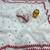 white cotton thread work embroidered saree