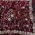 Wine silk blend zari work embroidered saree