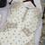 white&d green silk blend readymade suit with embroidery & sequence work