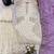 white&purple silk blend readymade suit with embroidery & sequence work
