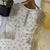 white&yellow silk blend readymade suit with embroidery & sequence work