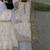 white&mehendi silk blend readymade suit with embroidery & sequence work