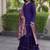 Designer reyon gown with gota patti & lumpy lace work with viscose jacquard dupatta | free size 38-44