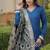 Designer reyon gown with gota patti & lumpy lace work with viscose jacquard dupatta | free size 38-44