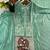 sea green silk blend readymade suit with embroidery & sequence work