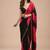 Tie and Dye Cotton Block Print Saree with blouse 