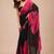 Tie and Dye Cotton Block Print Saree with blouse 