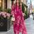rani georgette readymade suit with digital printed work