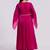 Elegant pink kurta palazzo set