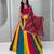 multicolor cotton poly printed traditional lehenga choli upto 44