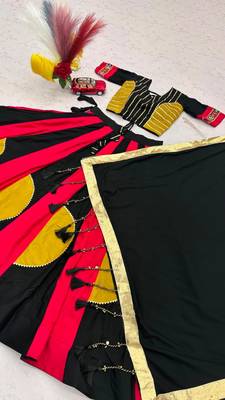 multicolor cotton poly printed traditional lehenga choli upto 44 2