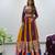multicolor rayon embroidered traditional lehenga choli