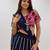 navy blue rayon embroidered traditional lehenga choli upto 42