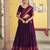 wine cotton poly woven traditional lehenga choli