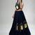 black cotton poly embroidered traditional lehenga choli upto 44
