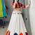 white cotton poly plain traditional lehenga choli upto 44